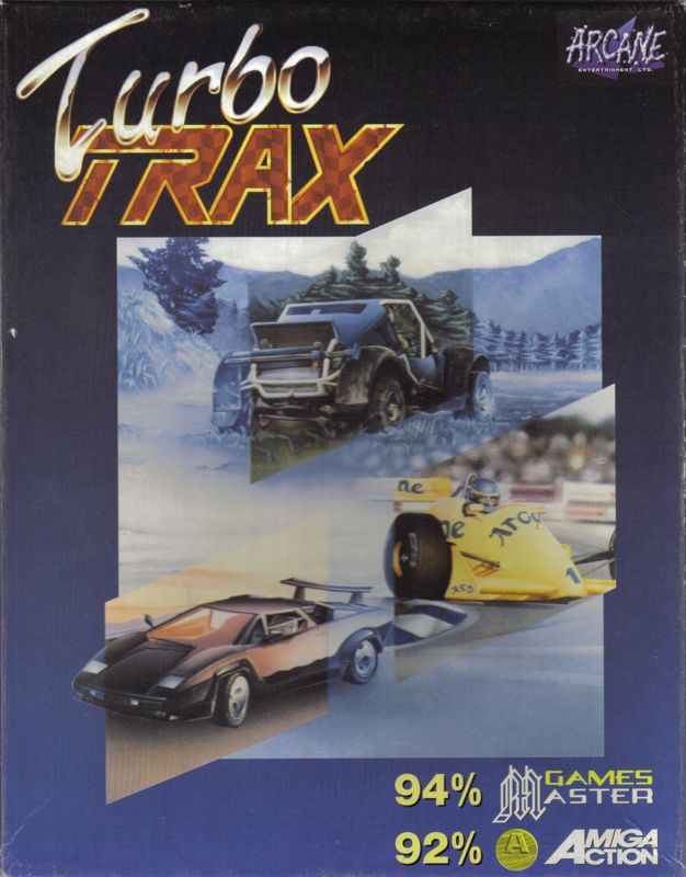 Front Cover for Turbo Trax (Amiga)