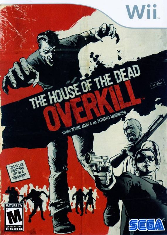 Front Cover for The House of the Dead: Overkill (Wii)
