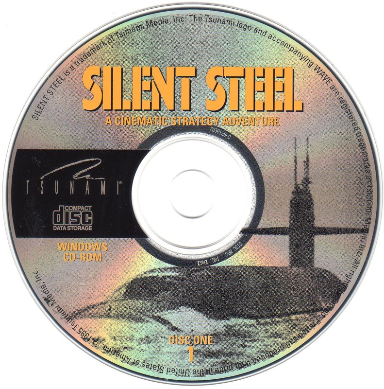 Media for Silent Steel (Windows 3.x) (CD-ROM (Non-MPEG) Release)