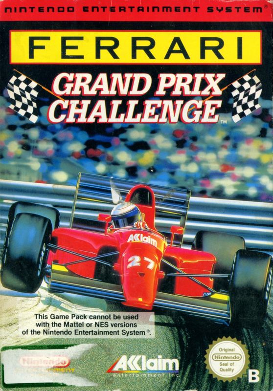 Front Cover for Ferrari Grand Prix Challenge (NES)