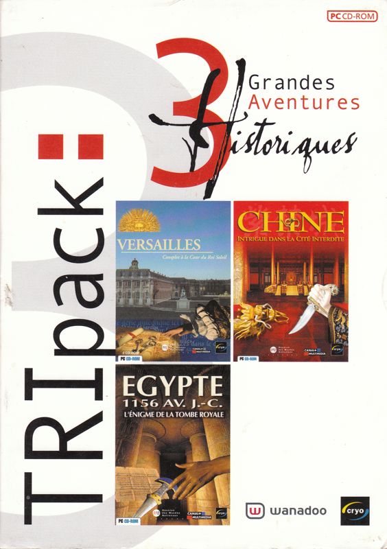 Front Cover for TRIpack: 3 Grandes Aventures Historiques (Windows)
