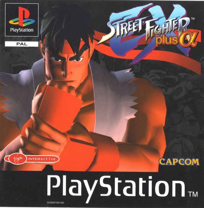 Front Cover for Street Fighter EX Plus α (PlayStation)