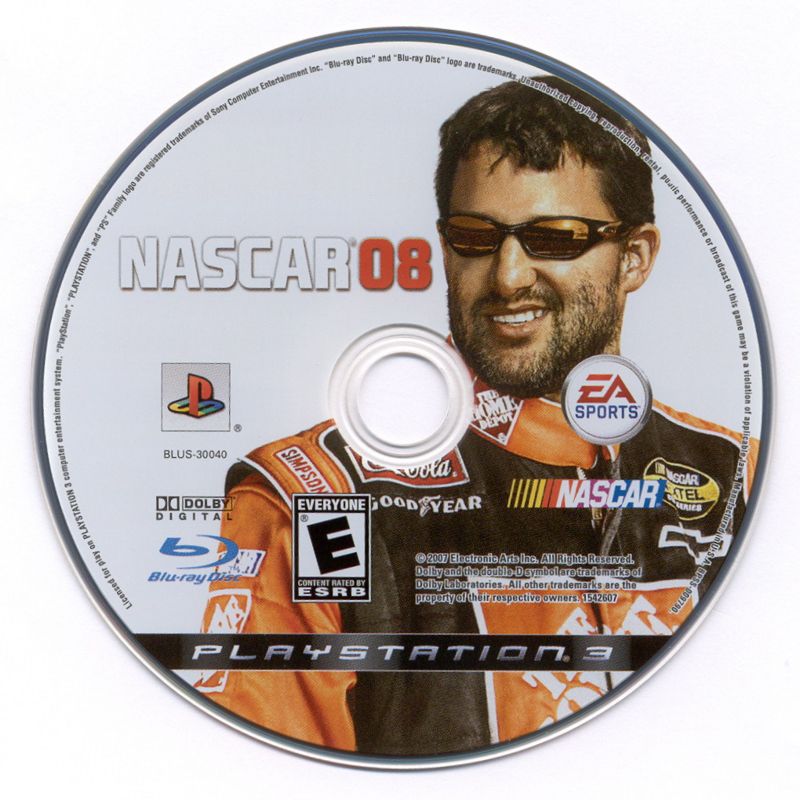 Media for NASCAR 08 (PlayStation 3)