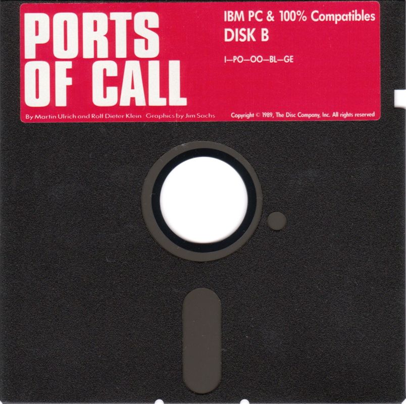 Media for Ports of Call (DOS): Disk 2/4