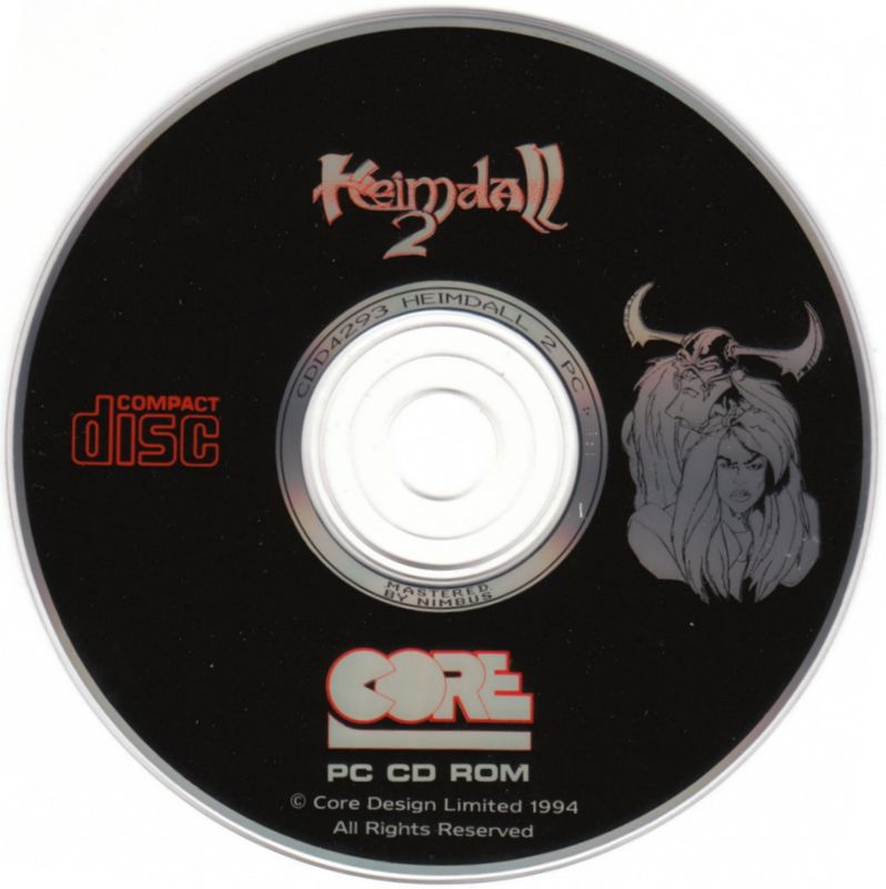 Media for Heimdall 2: Into the Hall of Worlds (DOS) (CD-ROM release)