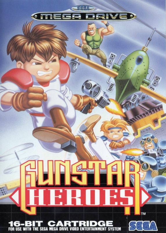 Front Cover for Gunstar Heroes (Genesis)