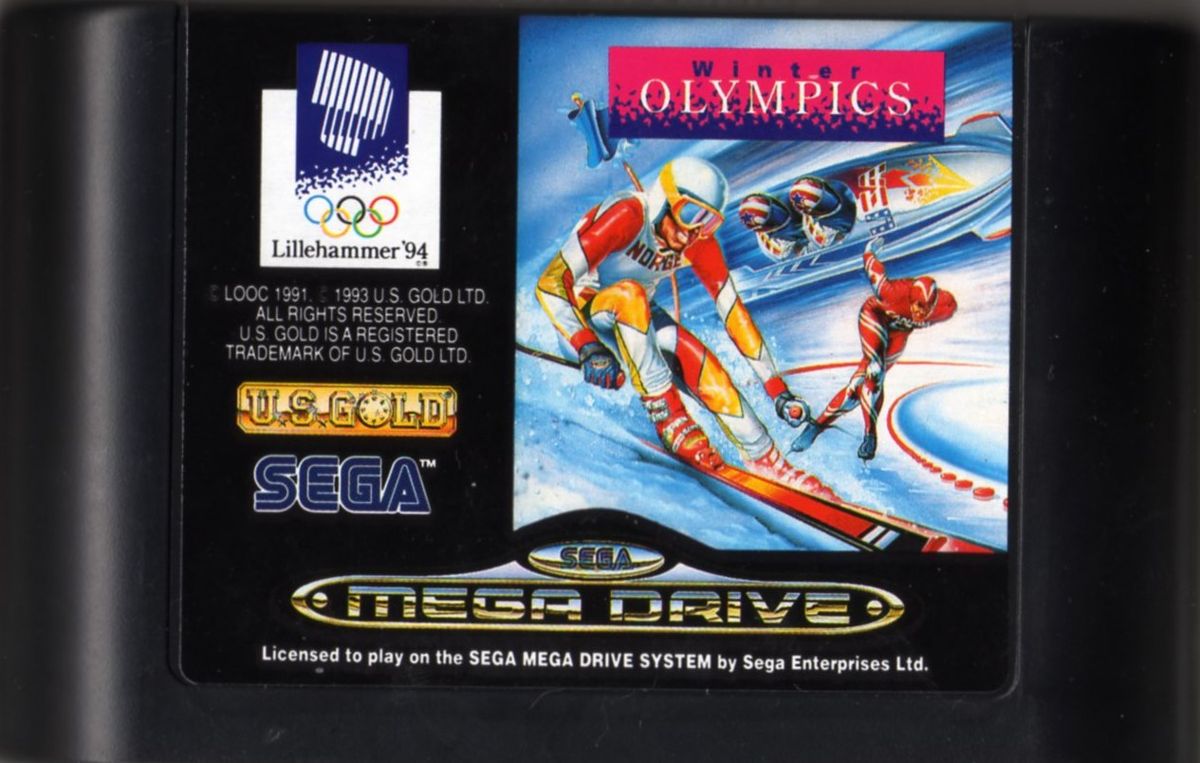 Media for Winter Olympics: Lillehammer '94 (Genesis) (Limited Edition with booklet)