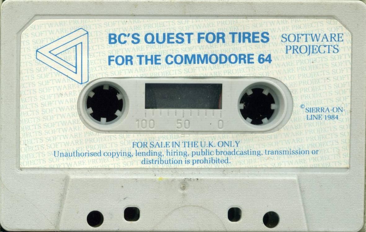 Media for BC's Quest for Tires (Commodore 64)