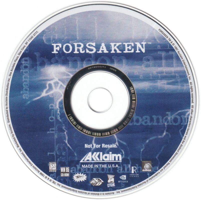 Media for Forsaken (Windows) (OEM bundled software release)