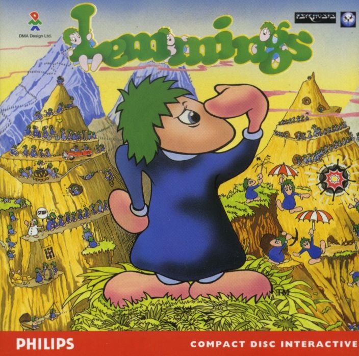 Front Cover for Lemmings (CD-i)