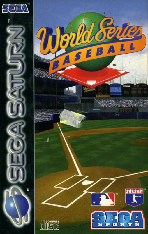 Front Cover for World Series Baseball (SEGA Saturn)