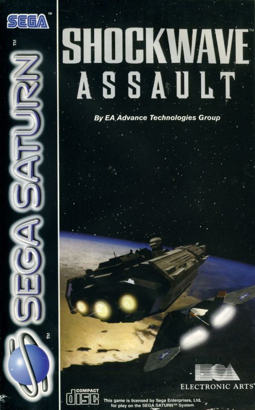 Front Cover for Shockwave Assault (SEGA Saturn)