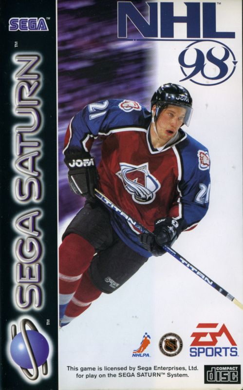 Front Cover for NHL 98 (SEGA Saturn)