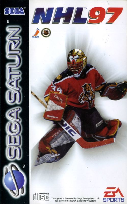 Front Cover for NHL 97 (SEGA Saturn)
