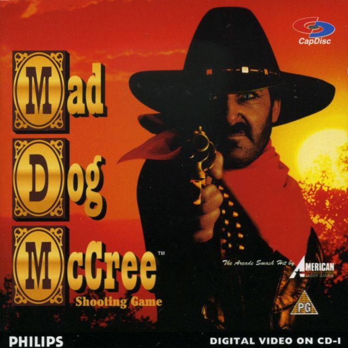 Front Cover for Mad Dog McCree (CD-i)