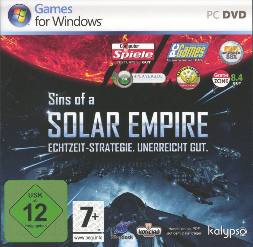 Front Cover for Sins of a Solar Empire (Windows) (Software Pyramide release)