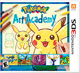 Front Cover for Pokémon Art Academy (Nintendo 3DS) (eShop release)