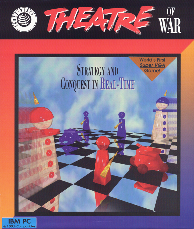 Front Cover for Theatre of War (DOS) (5.25" disk release)