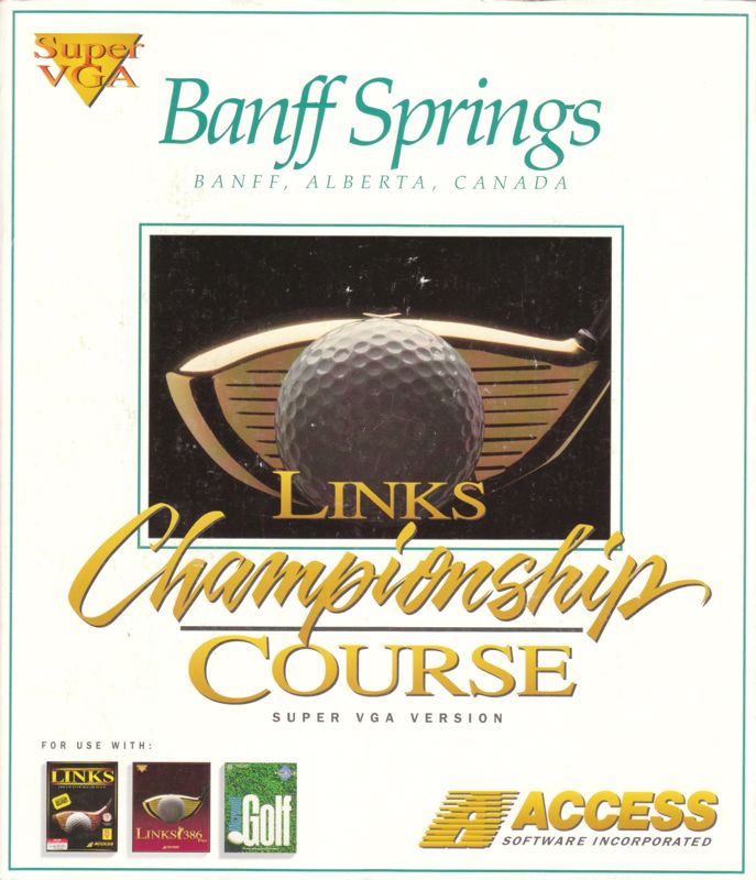 Front Cover for Links: Championship Course - Banff Springs (DOS)