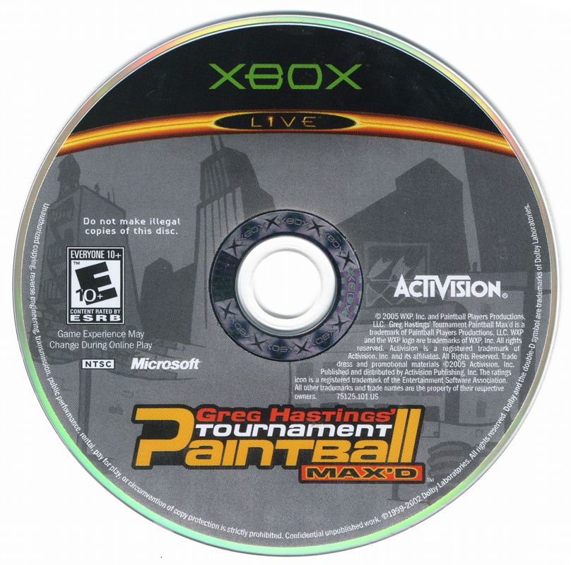 Media for Greg Hastings' Tournament Paintball Max'd (Xbox)