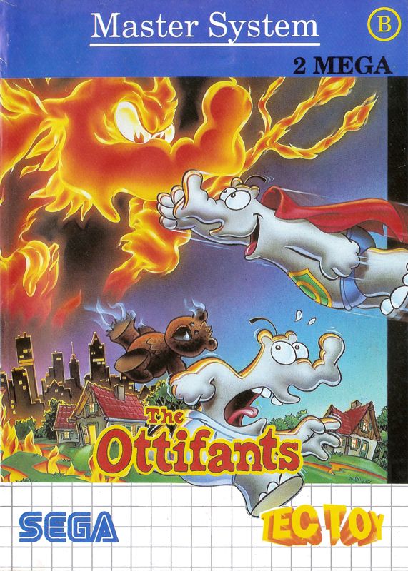 Front Cover for The Ottifants (SEGA Master System)
