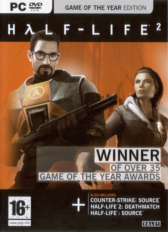 Front Cover for Half-Life 2: Game of the Year Edition (Windows) (European English release)