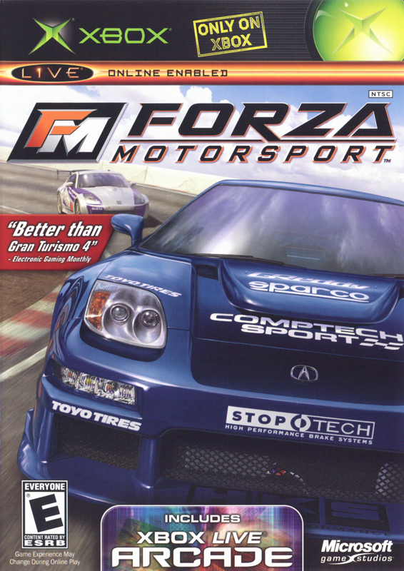 Front Cover for Forza Motorsport (Xbox) (OEM version)