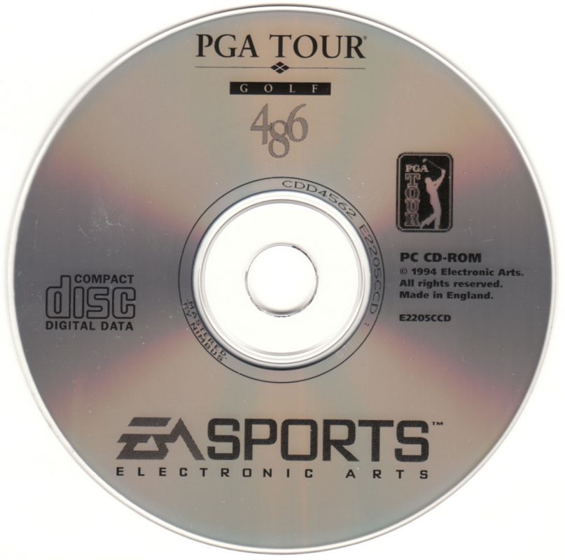Media for PGA Tour Golf 486 (DOS)