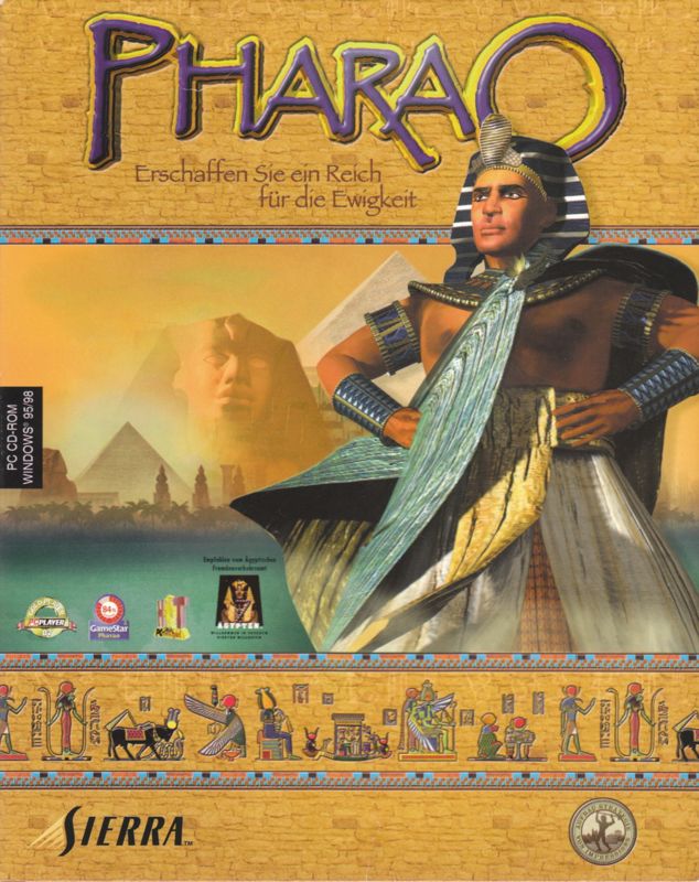 Pharaoh Cover Or Packaging Material Mobygames