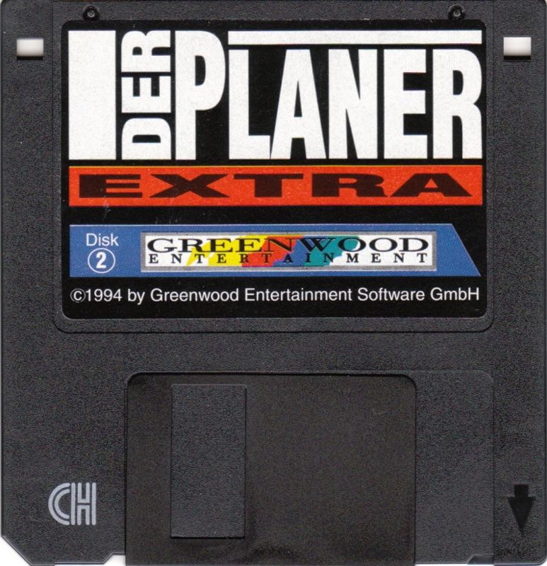 Media for Der Planer: Extra (DOS): Disk 2/2