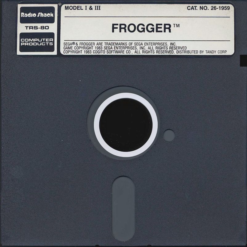 Media for Frogger (TRS-80)
