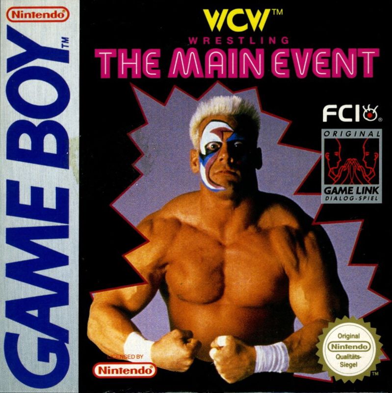 Front Cover for WCW Wrestling: The Main Event (Game Boy)