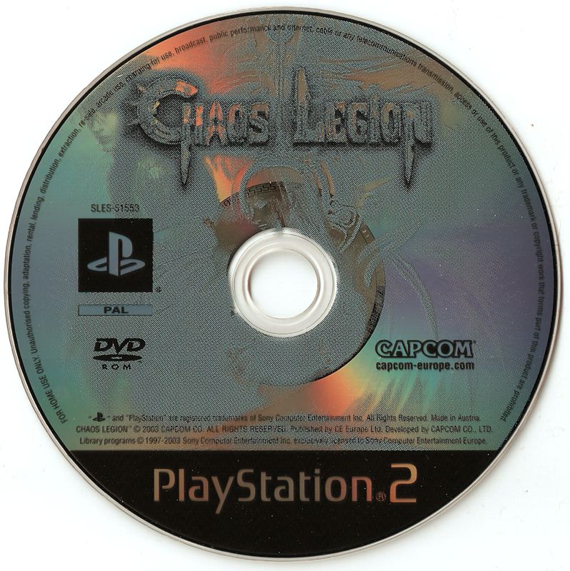 Media for Chaos Legion (PlayStation 2)