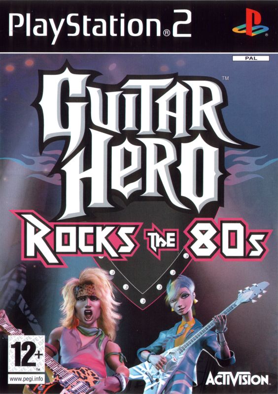 Front Cover for Guitar Hero Encore: Rocks the 80s (PlayStation 2)