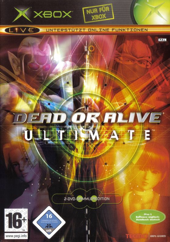 Front Cover for Dead or Alive: Ultimate (Xbox)
