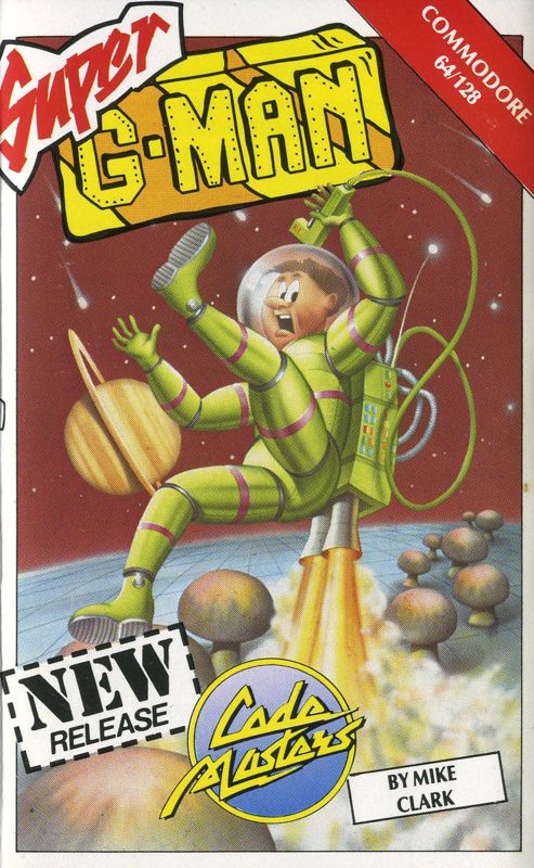 Front Cover for Super G-Man (Commodore 64) (Cassette Release)
