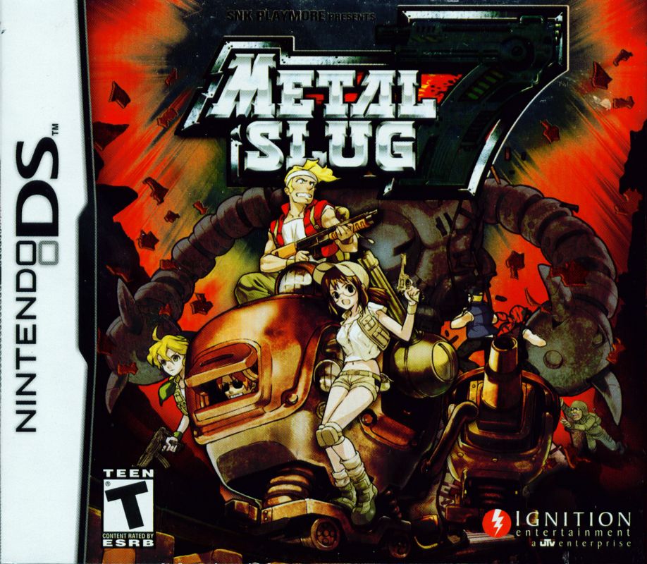 Other for Metal Slug 7 (Nintendo DS): Outer Cardboard Cover - Front