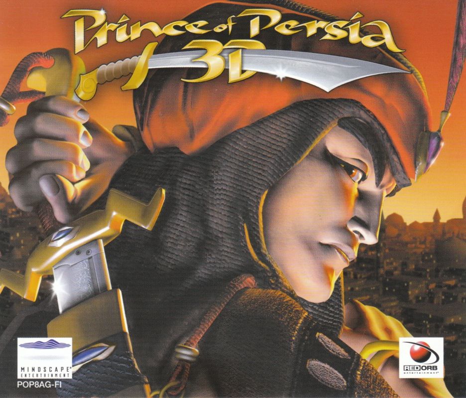 Other for Prince of Persia 3D (Windows): Jewel Case - Back Inlay