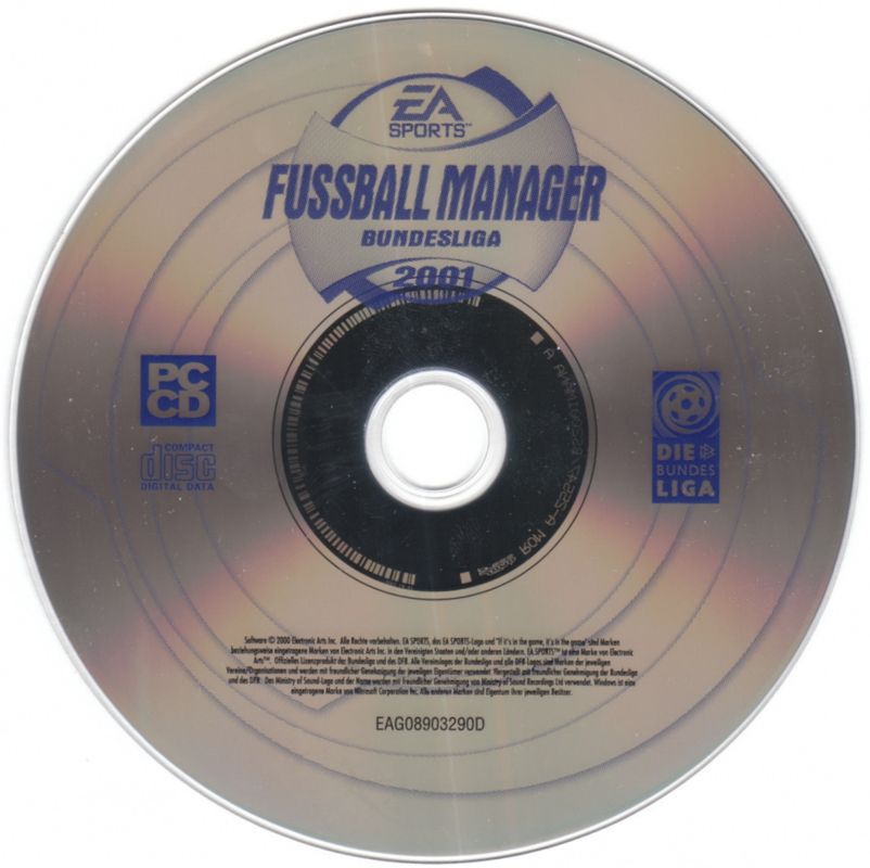 Media for The F.A. Premier League Football Manager 2001 (Windows)