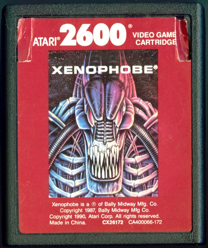 Media for Xenophobe (Atari 2600)