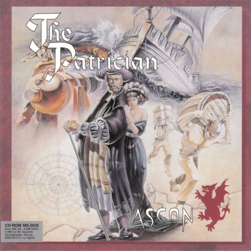 Other for The Patrician (DOS): Jewel Case - Front