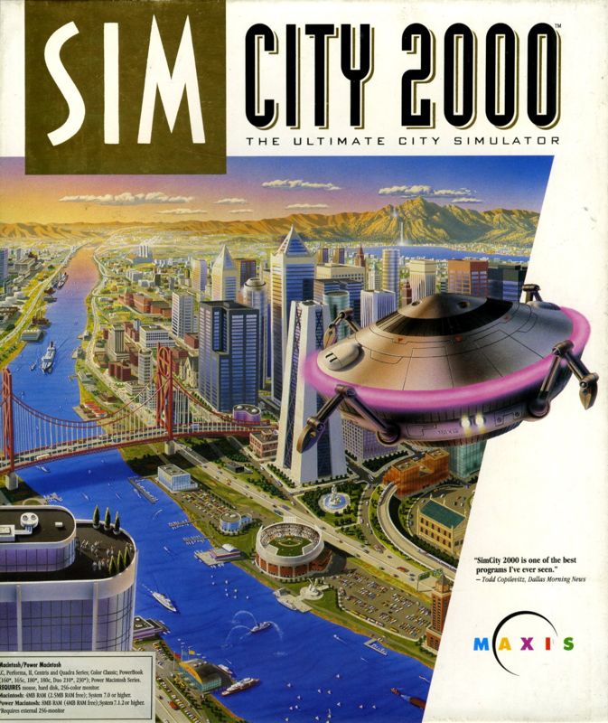 Front Cover for SimCity 2000 (Macintosh) (Signature Edition)