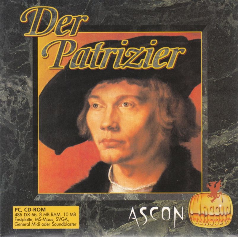 Other for The Patrician (DOS) (Ascon Classic release): CD Cardboard Sleeve - Front