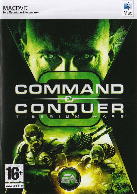 Front Cover for Command & Conquer 3: Tiberium Wars (Macintosh) (General European release)