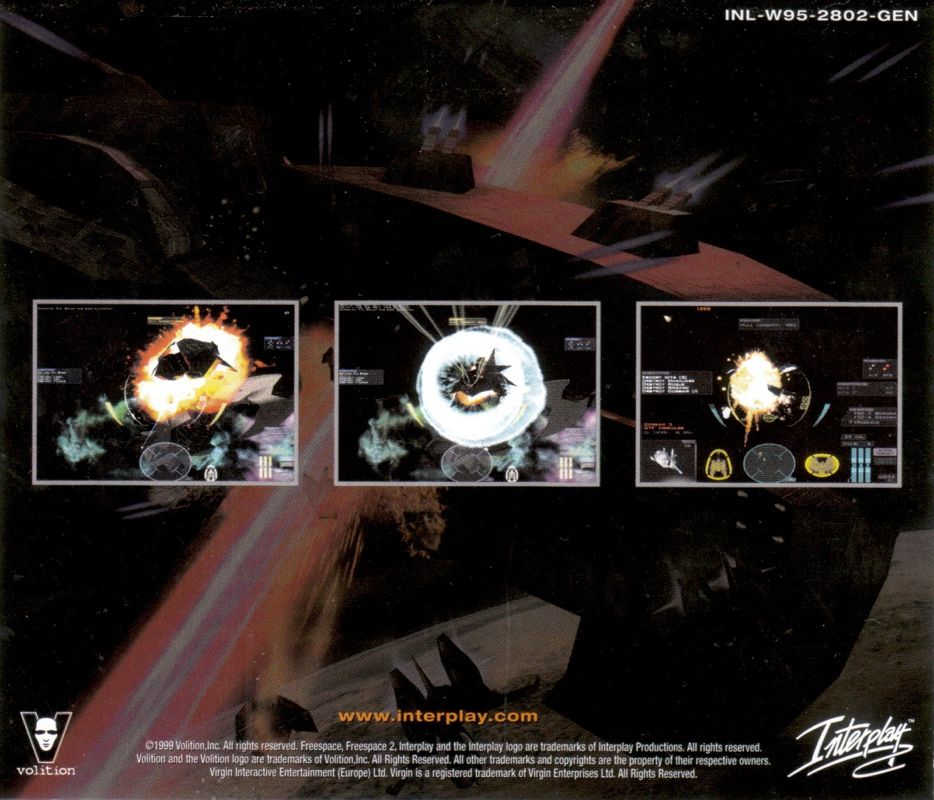 Other for Freespace 2 (Windows): Jewel Case - Back