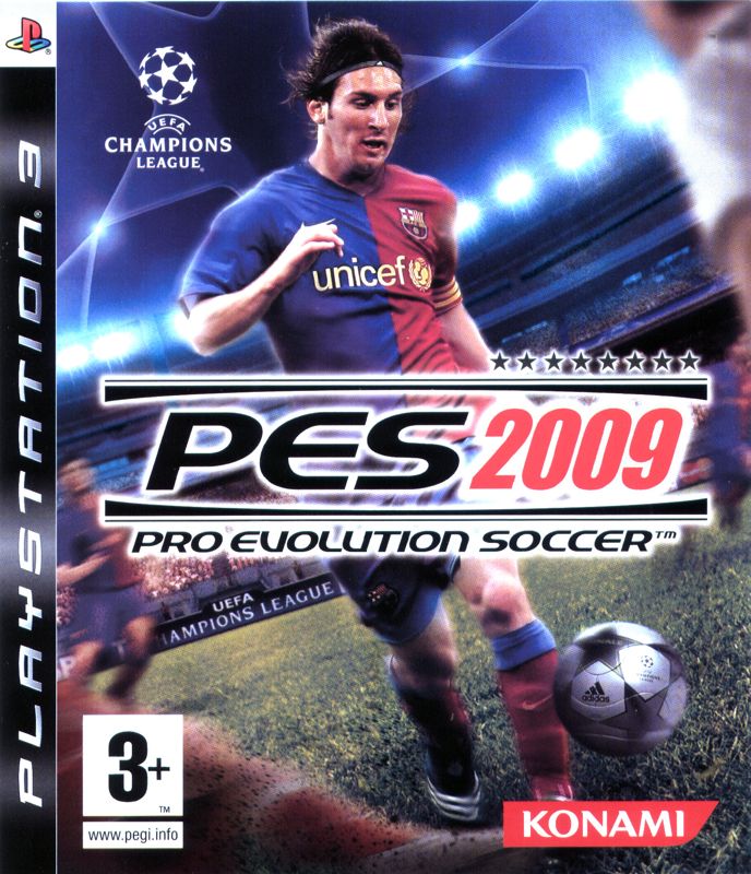 Front Cover for PES 2009: Pro Evolution Soccer (PlayStation 3)