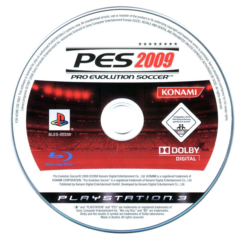 PES 2011: Pro Evolution Soccer cover or packaging material - MobyGames