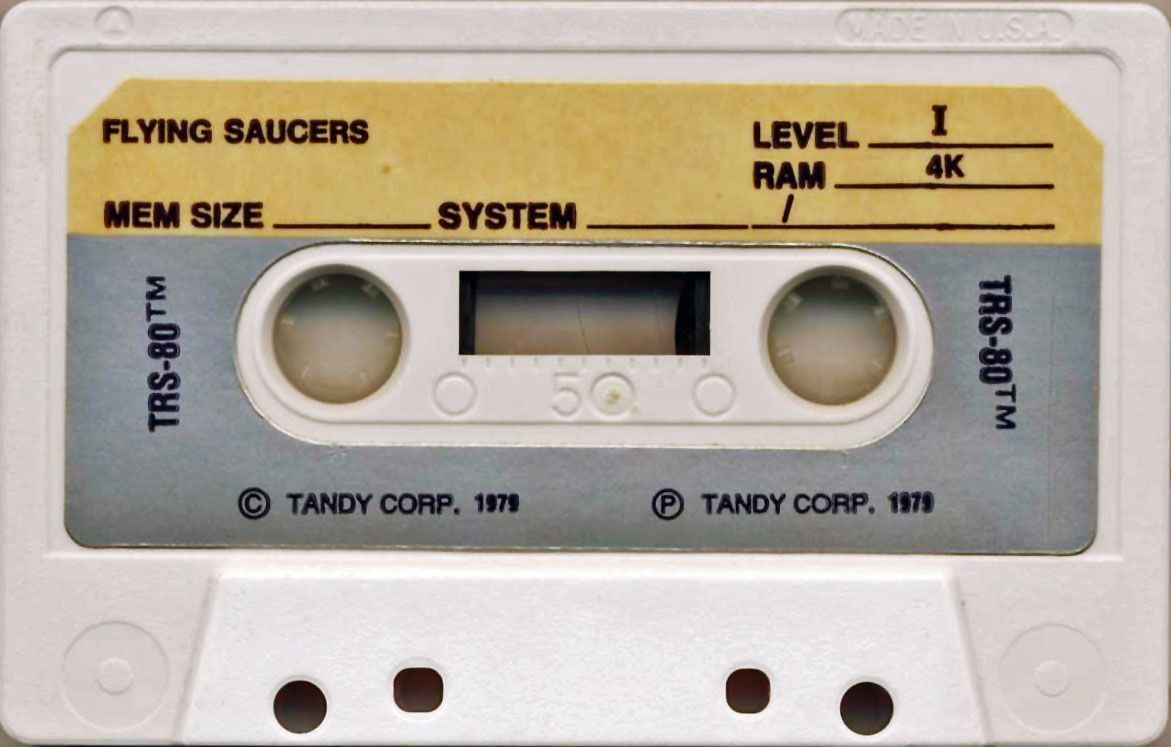 Flying Saucers cover or packaging material MobyGames