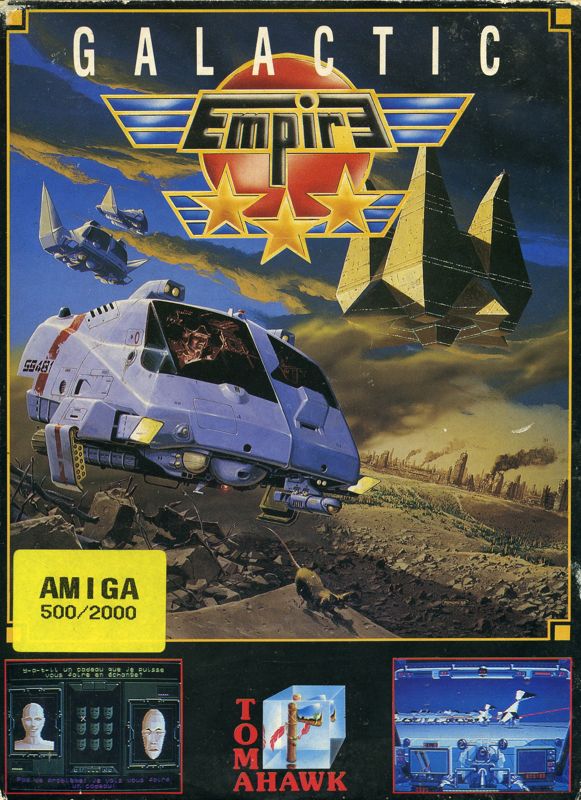 Front Cover for Galactic Empire (Amiga)