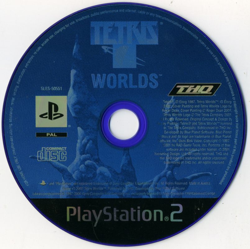 Media for Tetris Worlds (PlayStation 2)